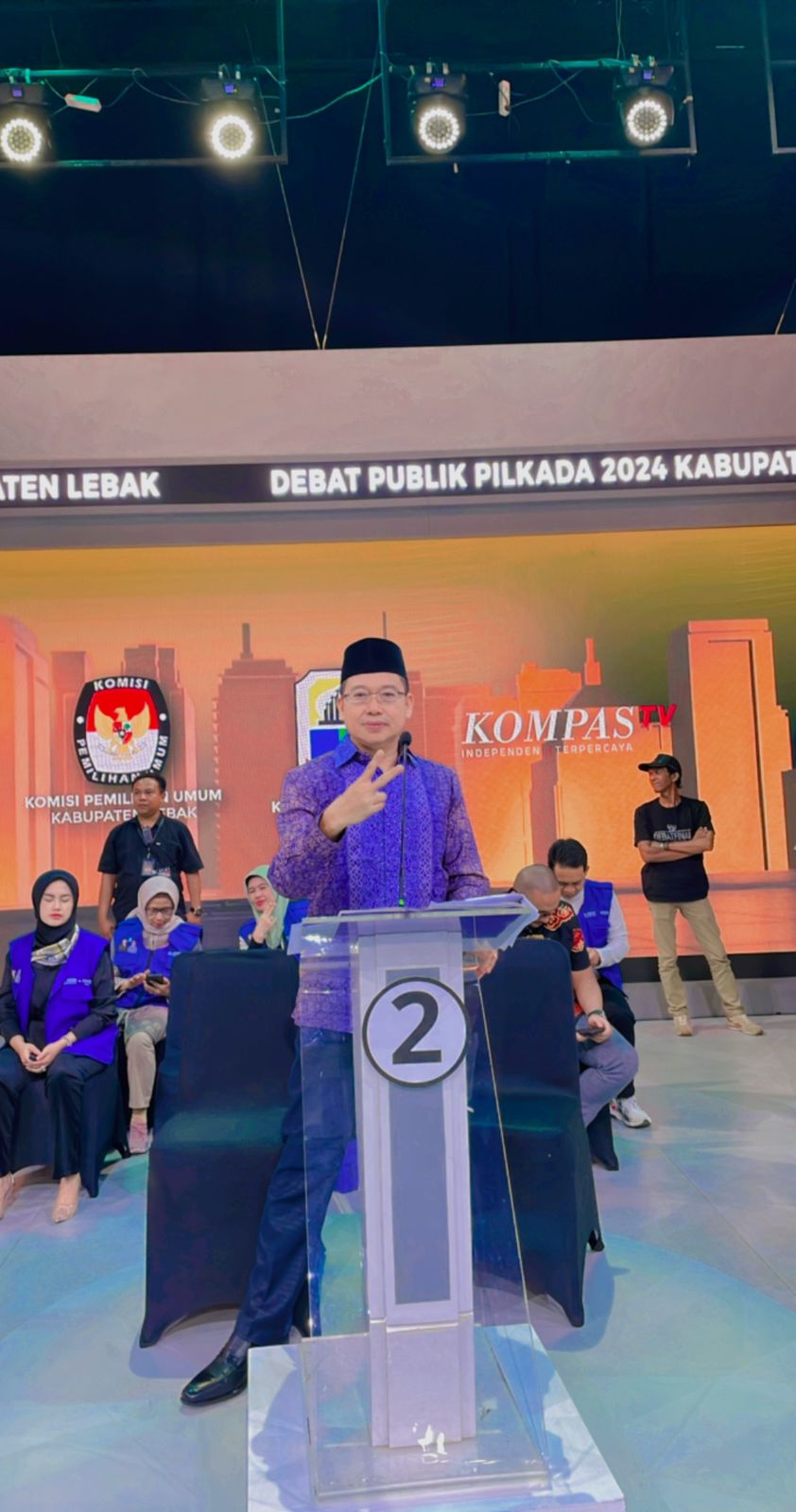 Dede Supriyadi Calon Bupati Lebak Mengucapkan Selamat Hari Guru Nasional (25 November 2024