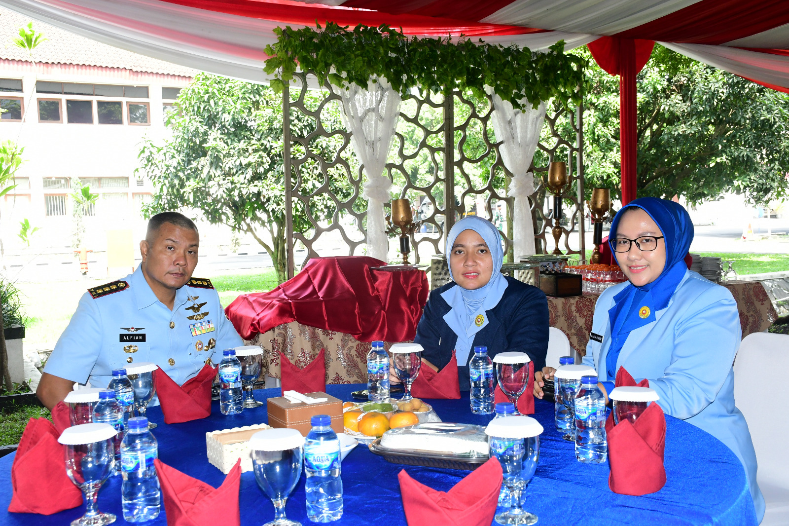 Komandan Lanal Bandung Hadiri Ramah Tamah Penutupan Pendidikan Reguler LII Pasis Sesko TNI TA. 2024