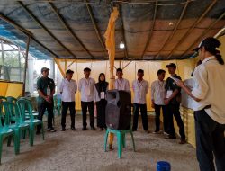 Petugas KPPS Dikampung Cikupa Desa Tambakbaya Diambil Sumpah Janji Sebelum Pencoblosan