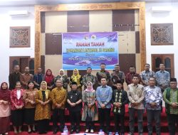 Jalin Soliditas, Danlantamal II Padang Didampingi Danlanal Bengkulu Sambangi Bupati Kabupaten Mukomuko dan Jajaran