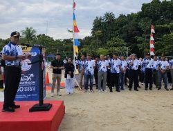 Aquathlon Open Turnamen Piala Panglima TNI Dalam Rangka Hut TNI Ke-79 Tahun 2024 di Bintan