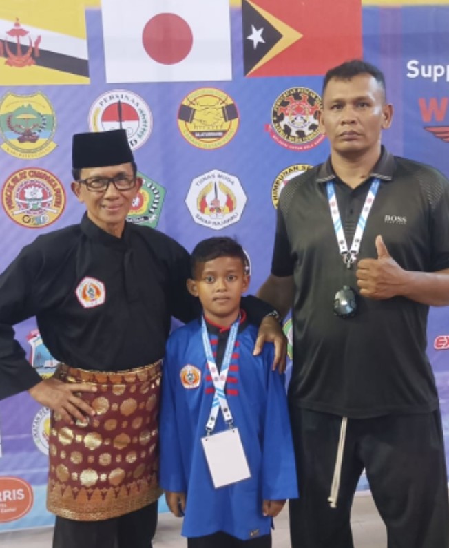 Putra Blang Jambee Julok , Altaf Alfaethzy Berhasil Raih Perak Kejuaraan Pencak Silat Internasional 