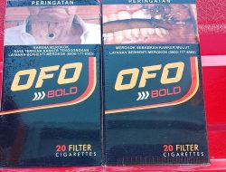 Woow….! Roko ilegal Tak Berizin Produksi Batam, Serta Non Pita Cukai, Rokok OFO Menyebar ke Tanjung Pinang Hingga Kabupaten Bintan dan Pariaman Prov.Sumatera Barat