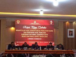 Rapat Pleno Rekapitulasi Suara Tingkat Kabupaten OKI Dimulai, KPU Hadapi Tantangan PSU