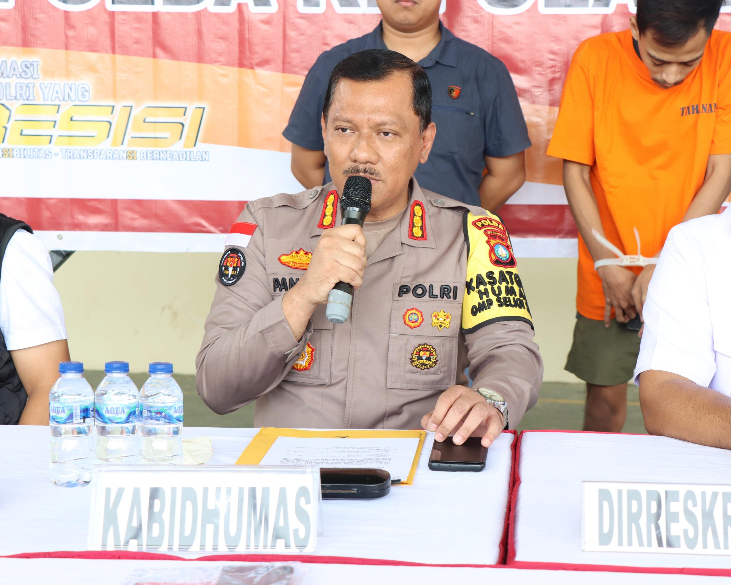 POLDA KEPRI BERHASIL AMANKAN PELAKU PENYEBAR BERITA BOHONG