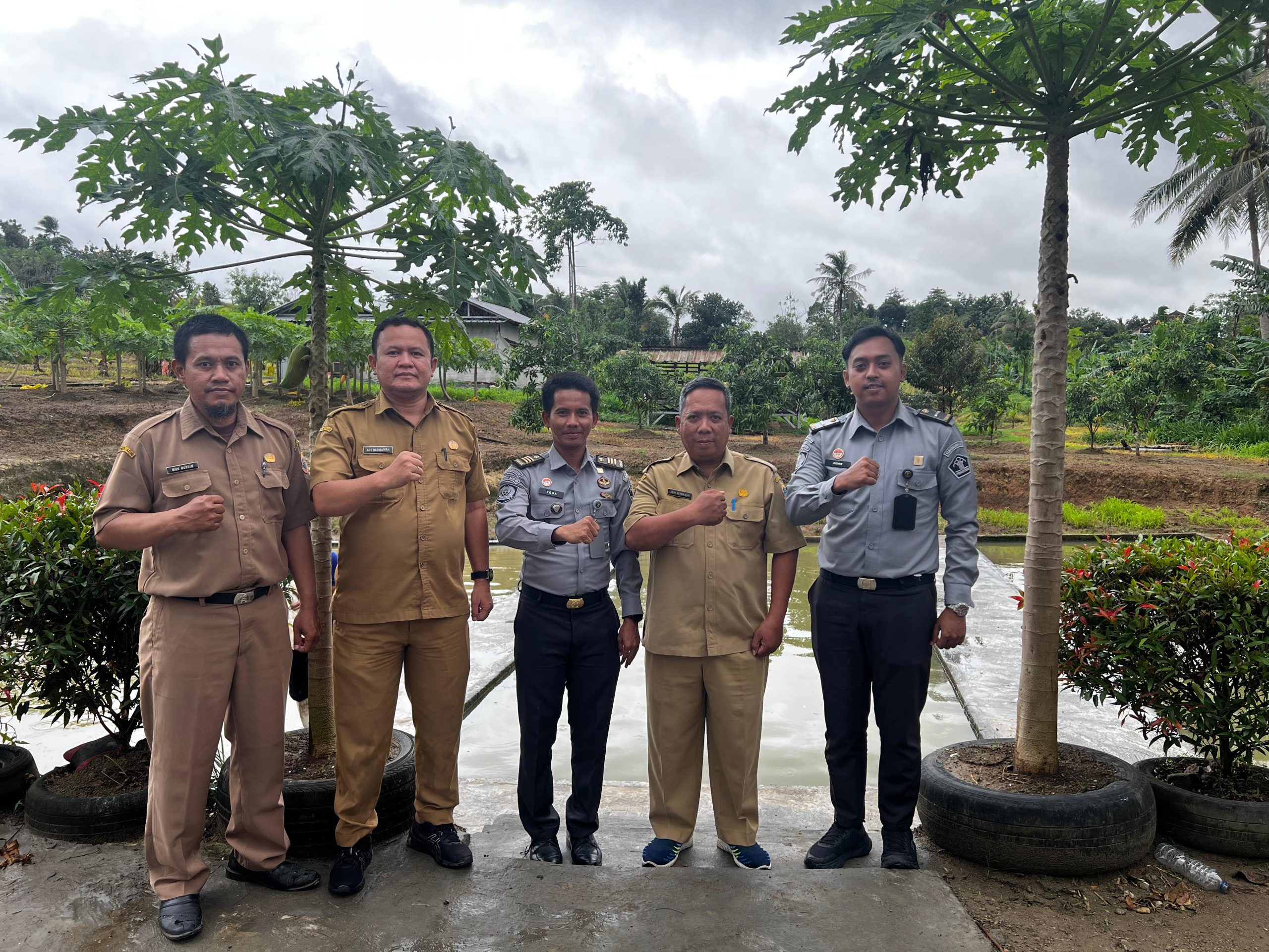 Kolaborasi Ketahanan Pangan, Lapas Rangkasbitung Terima 6.000 Bibit Ikan dari Dinas Perikanan Kabupaten Lebak