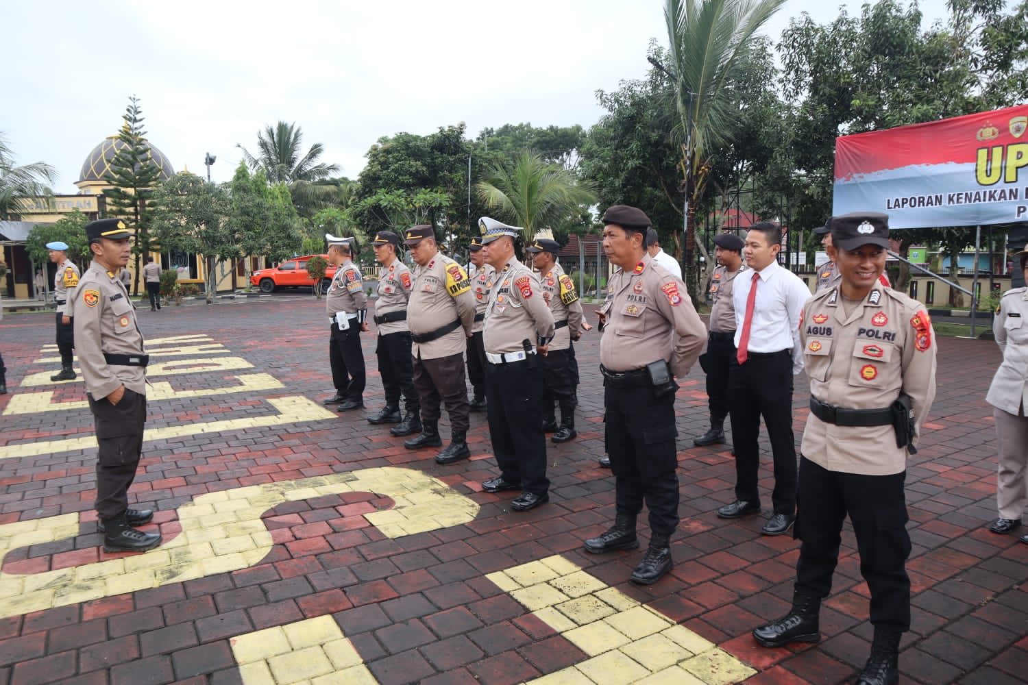 Pastikan Rapat Pleno Terbuka Aman dan Lancar, Polres Lebak Laksanakan Pengamanan