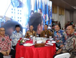 Danlantamal I Hadiri Undangan Malam Lepas Sambut Pangdam I/Bukit Barisan