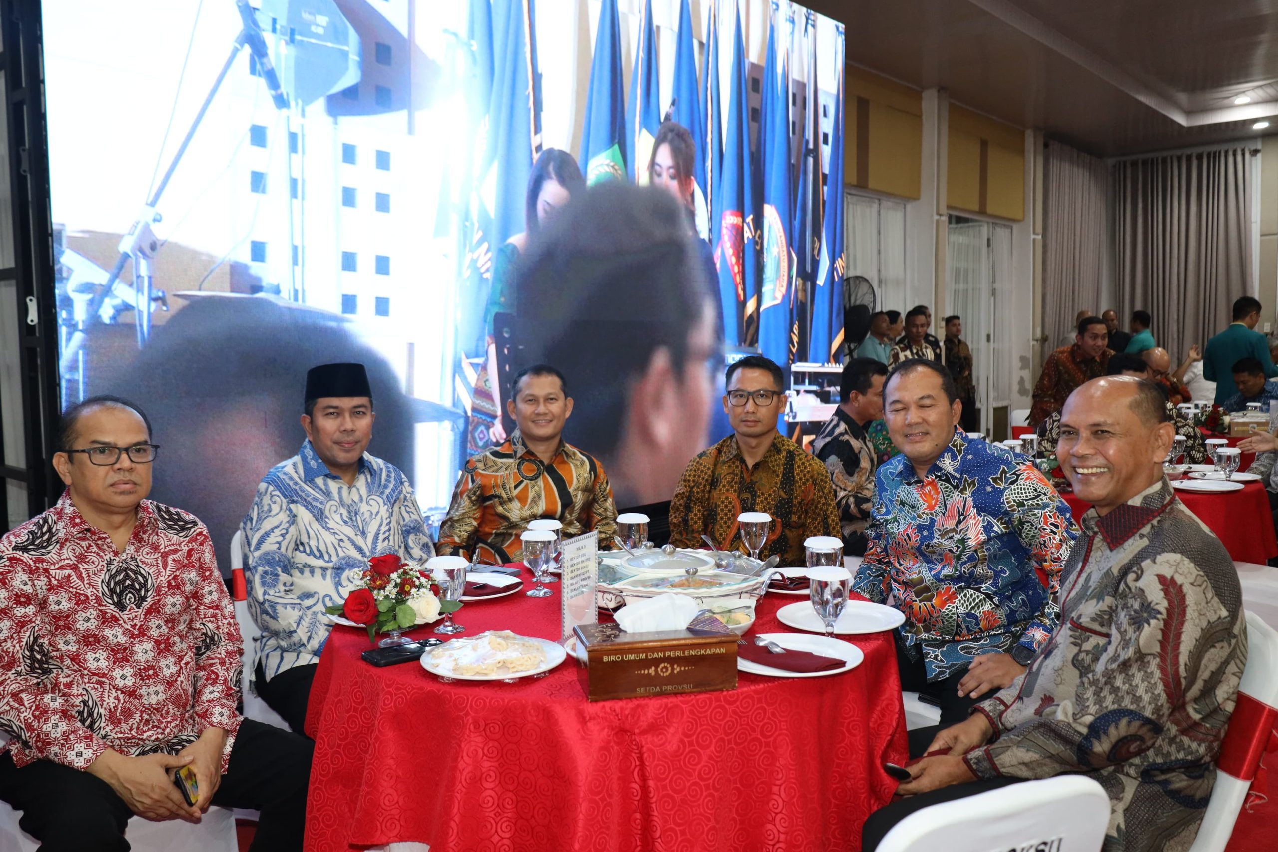Danlantamal I Hadiri Undangan Malam Lepas Sambut Pangdam I/Bukit Barisan