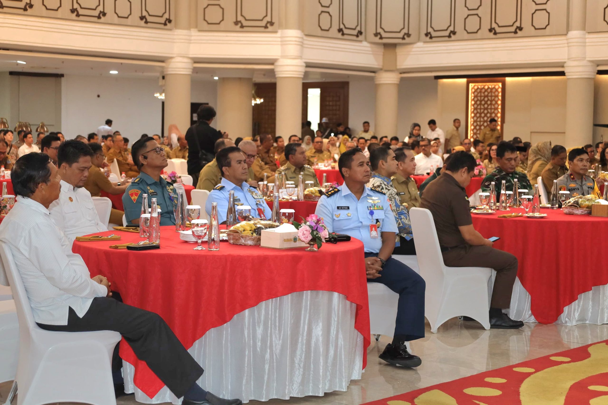Aspotmar Danlantamal I Hadiri Acara Pelepasan Purna Tugas Sekda Provinsi Sumatera Utara