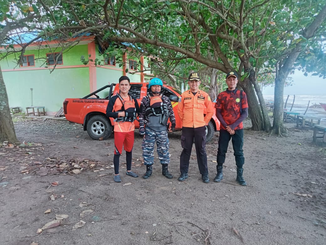 Lanal Bengkulu Masih Terus Lakukan Pencarian Nelayan Yang Hilang di Manna Bengkulu Selatan