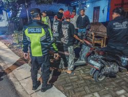Minggu Dini Hari, Polres Kediri Kota Gelar Patroli Cipta Kondisi Skala Besar