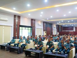 Selaraskan Pemahaman Tentang Regulasi Pembinaan Personel, Lantamal I Ikuti Bimtek Administrasi Personel