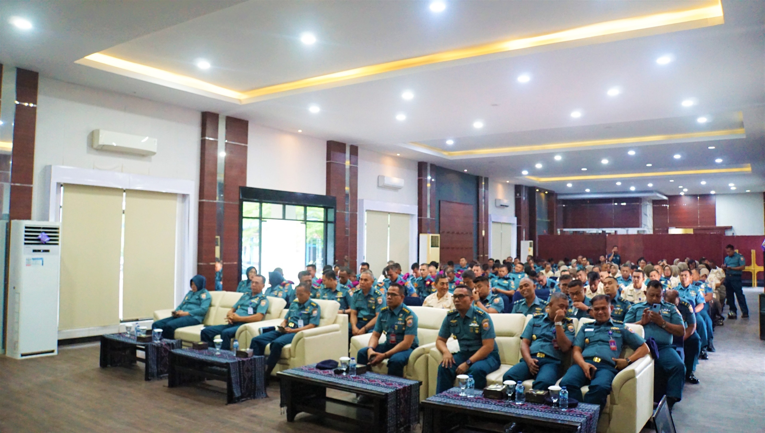 Selaraskan Pemahaman Tentang Regulasi Pembinaan Personel, Lantamal I Ikuti Bimtek Administrasi Personel