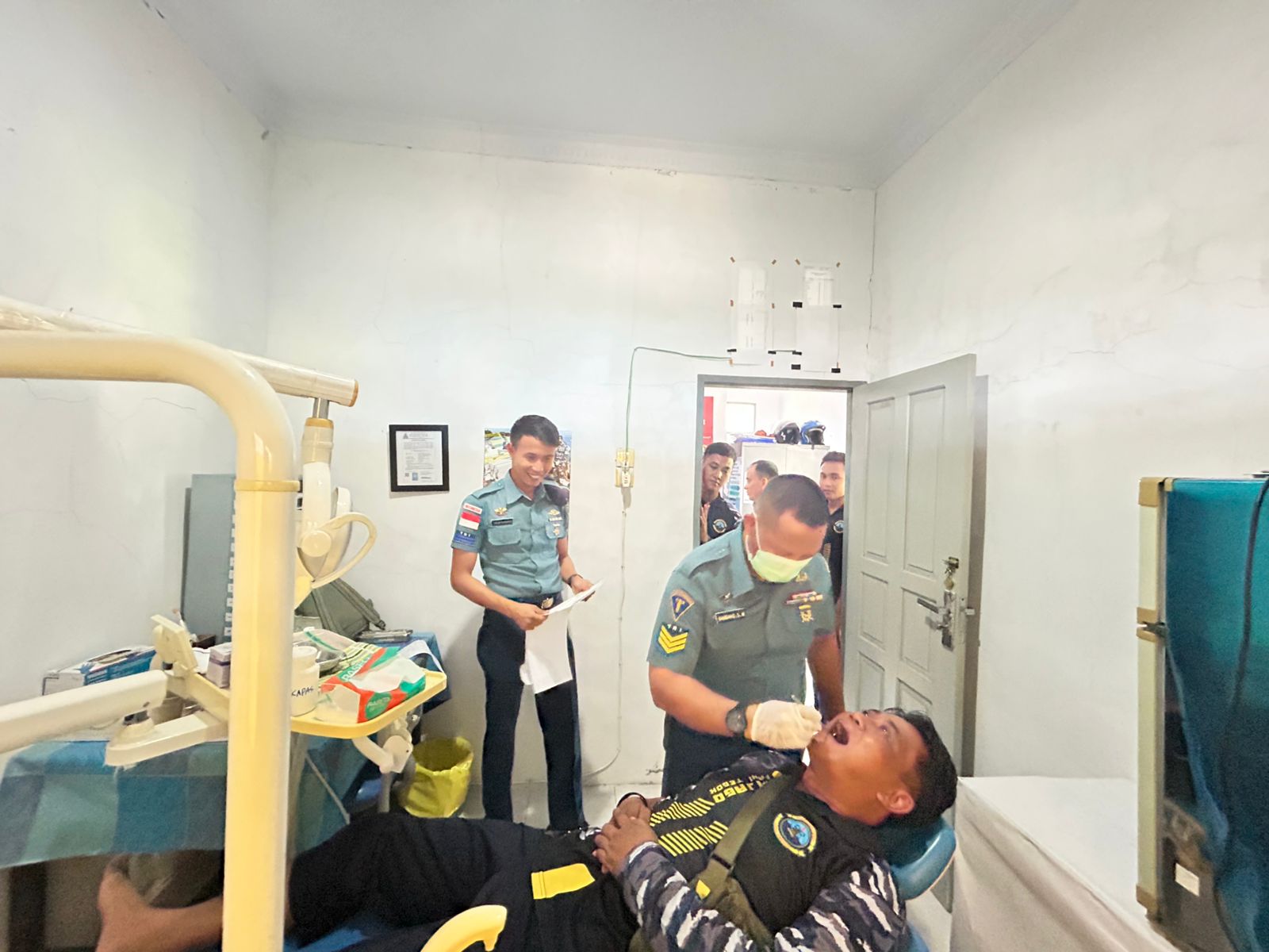 Prajurit Lanal Simeulue Laksanakan Pemeriksaan Urikkes Rutin Tahun 2024