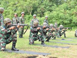 Prajurit Lantamal I Asah Naluri Tempur Dengan Latihan Menembak