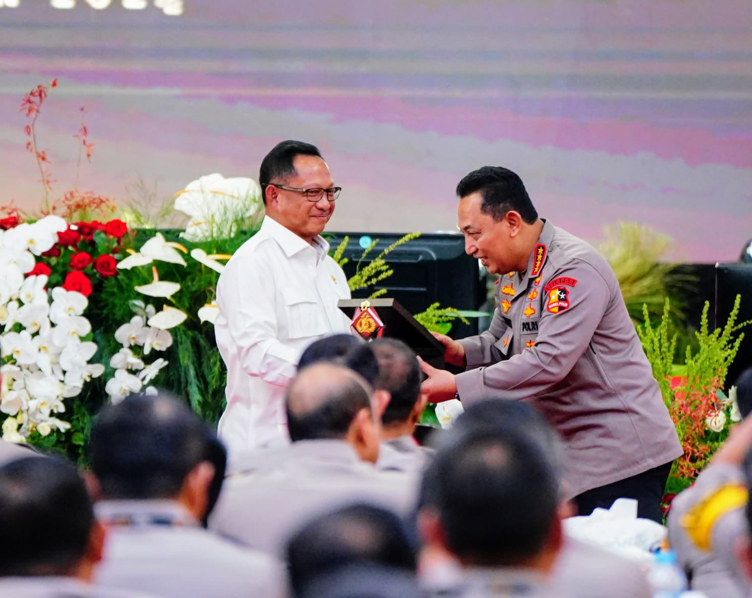 Mendagri Apresiasi Peran Polri Sukseskan Pemilu dan Pilkada Serentak 2024