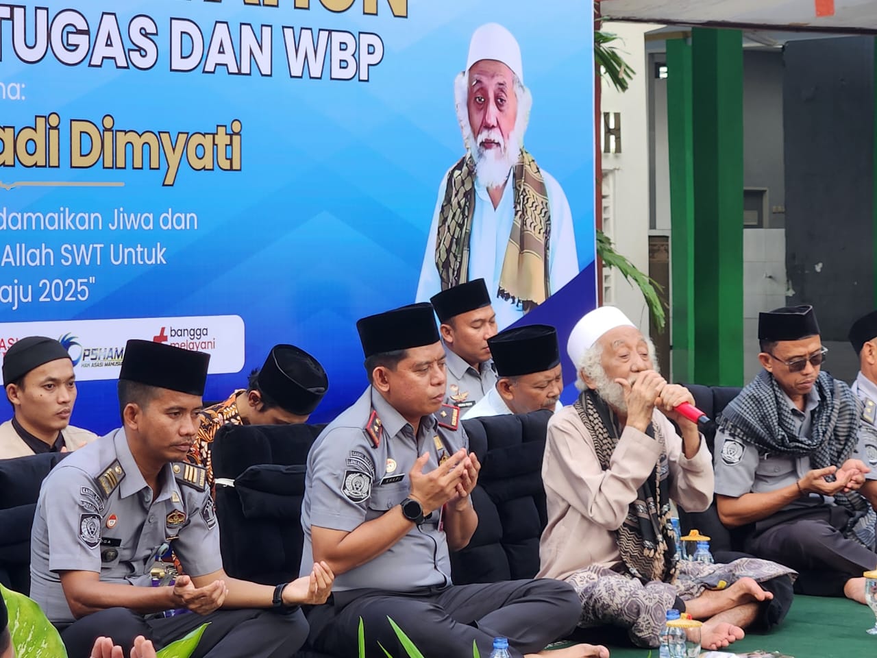 Refleksi Akhir Tahun dan Istighosah Bersama Abuya Muhtadi, : Lapas Rangkasbitung Songsong WBBM 2025