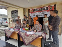 Mantap, Jajaran Polsek Tanjung Bintang Ungkap Kasus Pembunuhan Kurang dari Satu Kali Dua Puluh Empat Jam