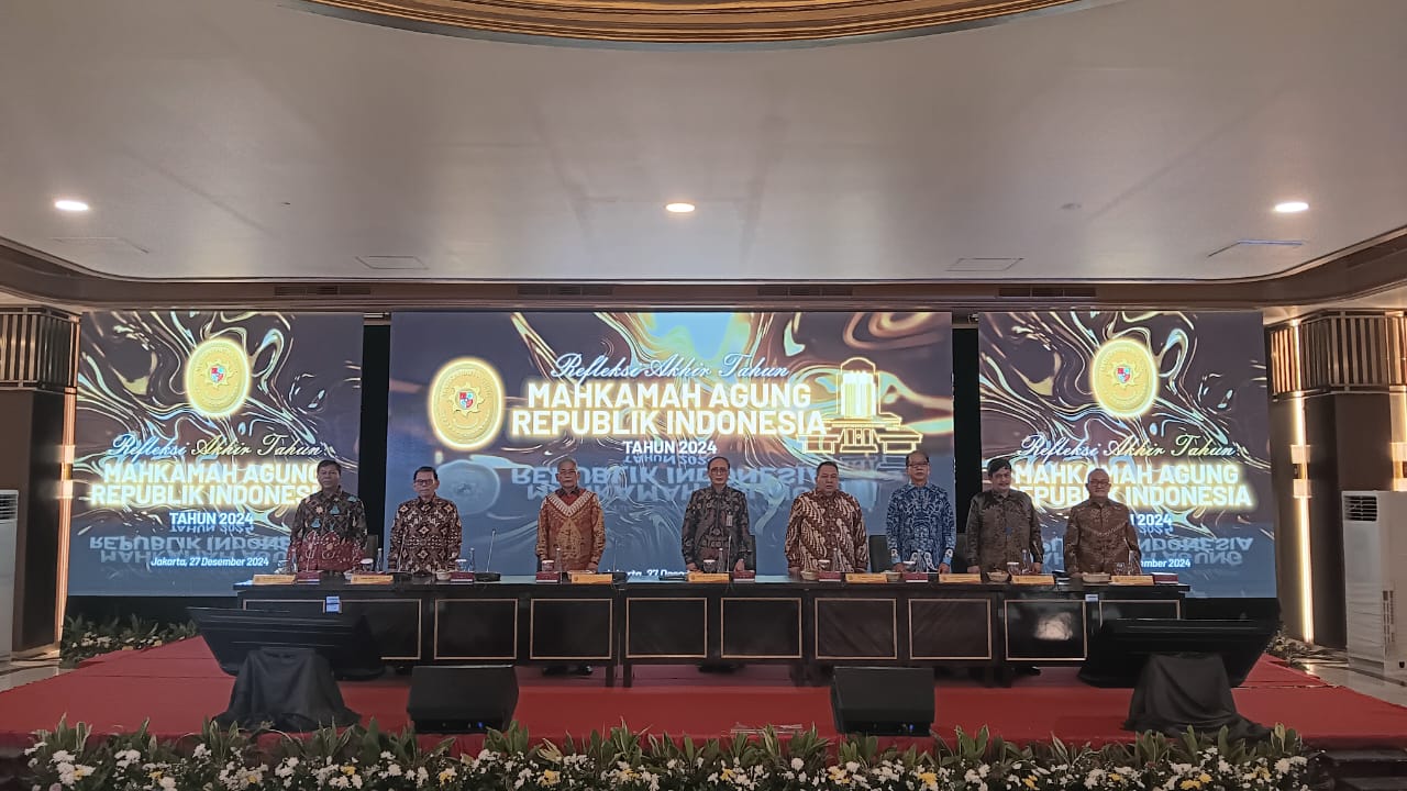 Ketua Mahkamah Agung Menyampaikan Refleksi Akhir Tahun Mahkamah Agung Tahun 2024