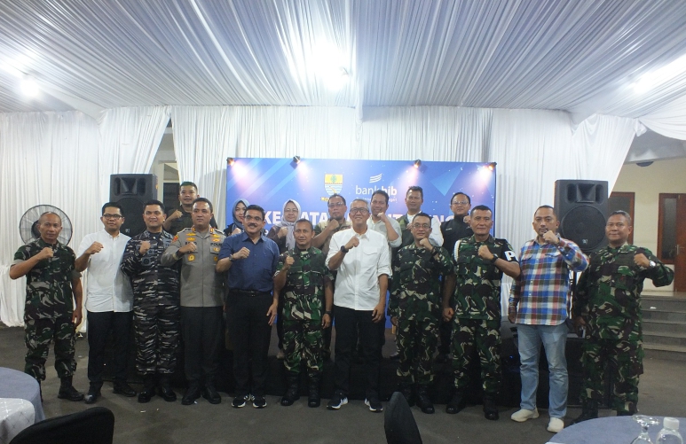 Dandim 0614/Kota Cirebon Bersama Forkopimda Kota Cirebon Melaksanakan Monitoring Malam Tahun Baru