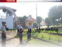 Mengutamakan Kebersihan: Kalapas Lapas Kelas IIA Tanjungpinang Lakukan Pengecekan Setelah Apel