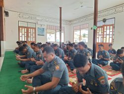 Lanal Simeulue Gelar Doa Bersama Sambut Tahun Baru 2025