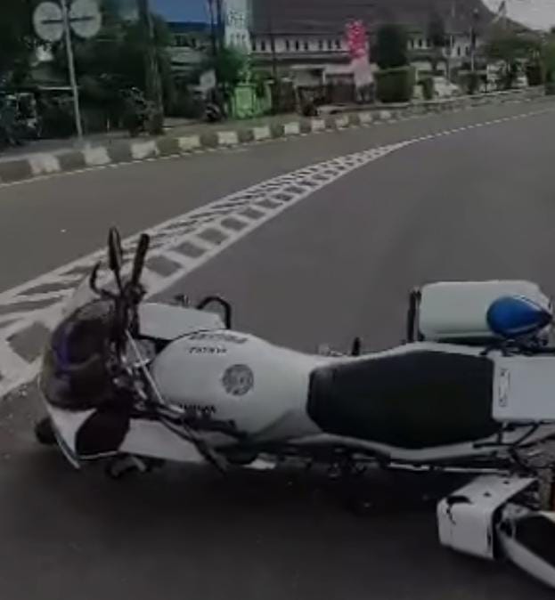 Kecelakaan Tunggal Anggota Polresta Tanjungpinang Alami Kecelakaan, Begini Kronologinya