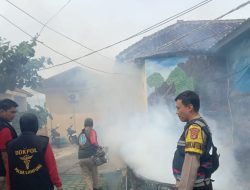 Cegah Demam Berdarah Polres dan Polsek Jajaran Tanggamus Basmi Jentik Nyamuk