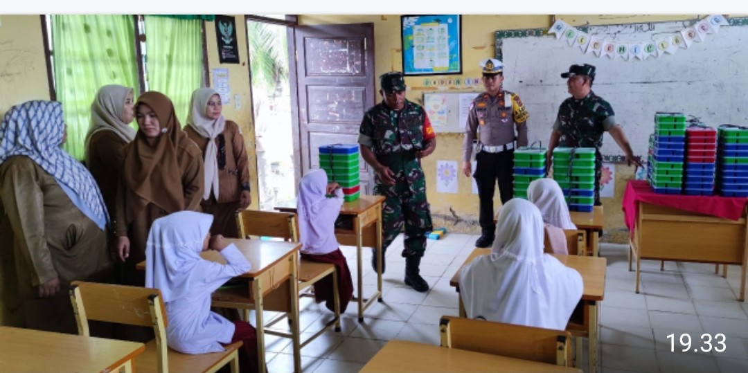 Polres Aceh Timur Dukung Program Makan Bergizi Gratis