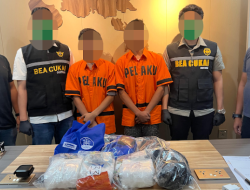 Bea Cukai Batam Tegas Berantas Narkotika Berhasil Menggagalkan Penyelundupan Narkotika Jenis Sabu oleh Dua Peria WNI Calon Penumpang Pesawat Tak Berkutik