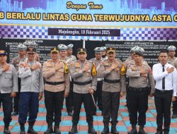 Kapolres Majalengka Pimpin Apel Pasukan Operasi Keselamatan Lodaya 2025