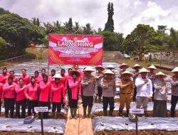 Kapolda Lampung Luncurkan Program Pekarangan Pangan Lestari di SPN Polda Lampung