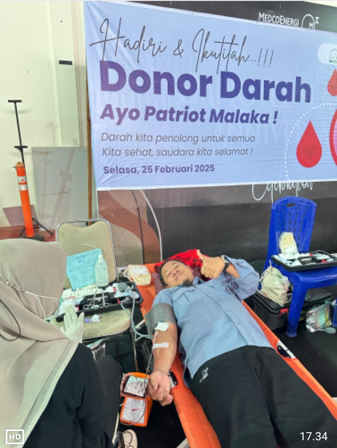 Jelang Ramadan dan Idul Fitri,Pekerja Medco E&P Malaka Sumbang 100 Kantong Darah   