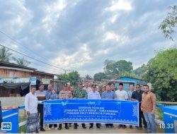 Dukung Akses Mobilitas Warga,Medco E&P Malaka Bangun Jembatan Permanen