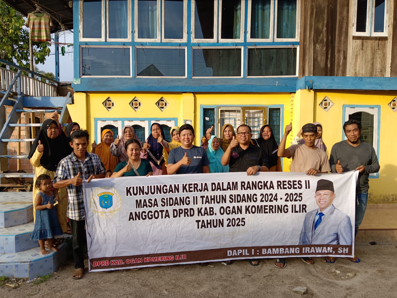 Bambang Irawan,SH Banyak menerima aspirasi masyarakat kec.kayuagung