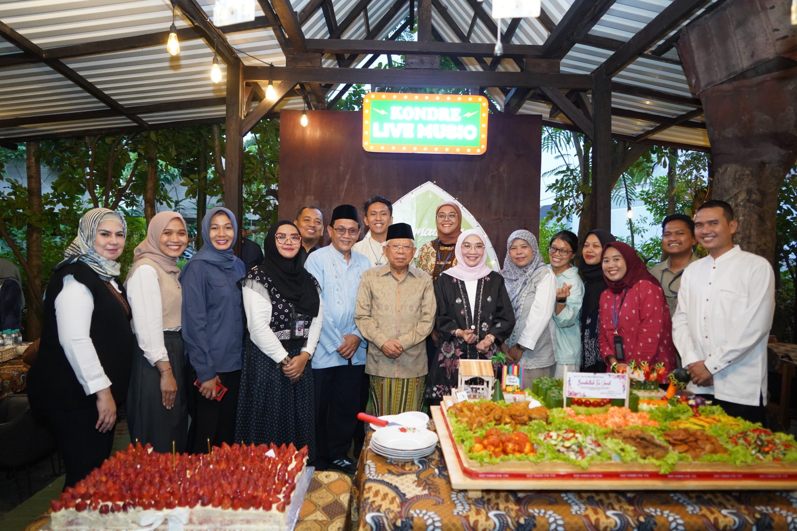 Pengurus Harian PWI Jaya Diundang Buka Puasa KH.Ma’ruf Amin