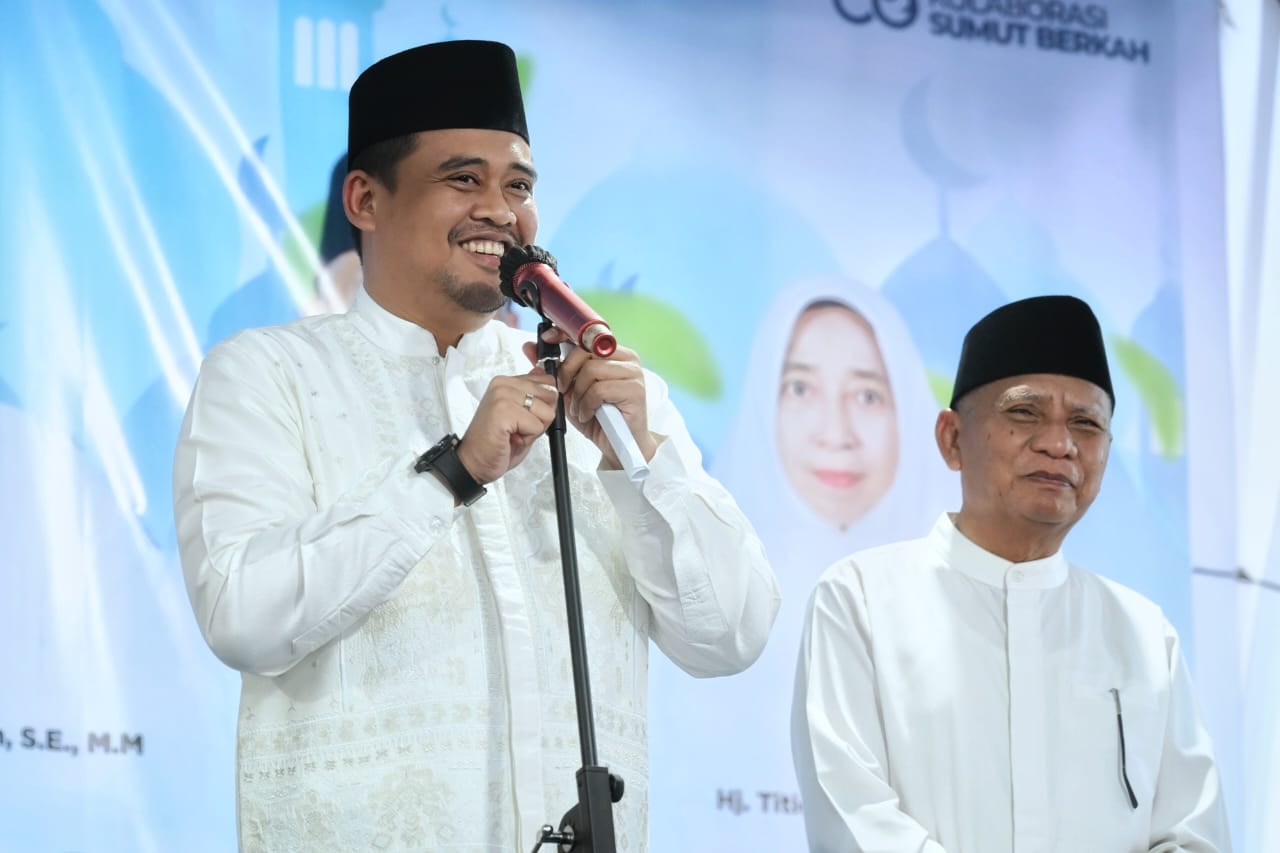 Gubernur Sumut Bobby Nasution Bersama Wagub Gelar Safari Ramadan Perdana di Medan