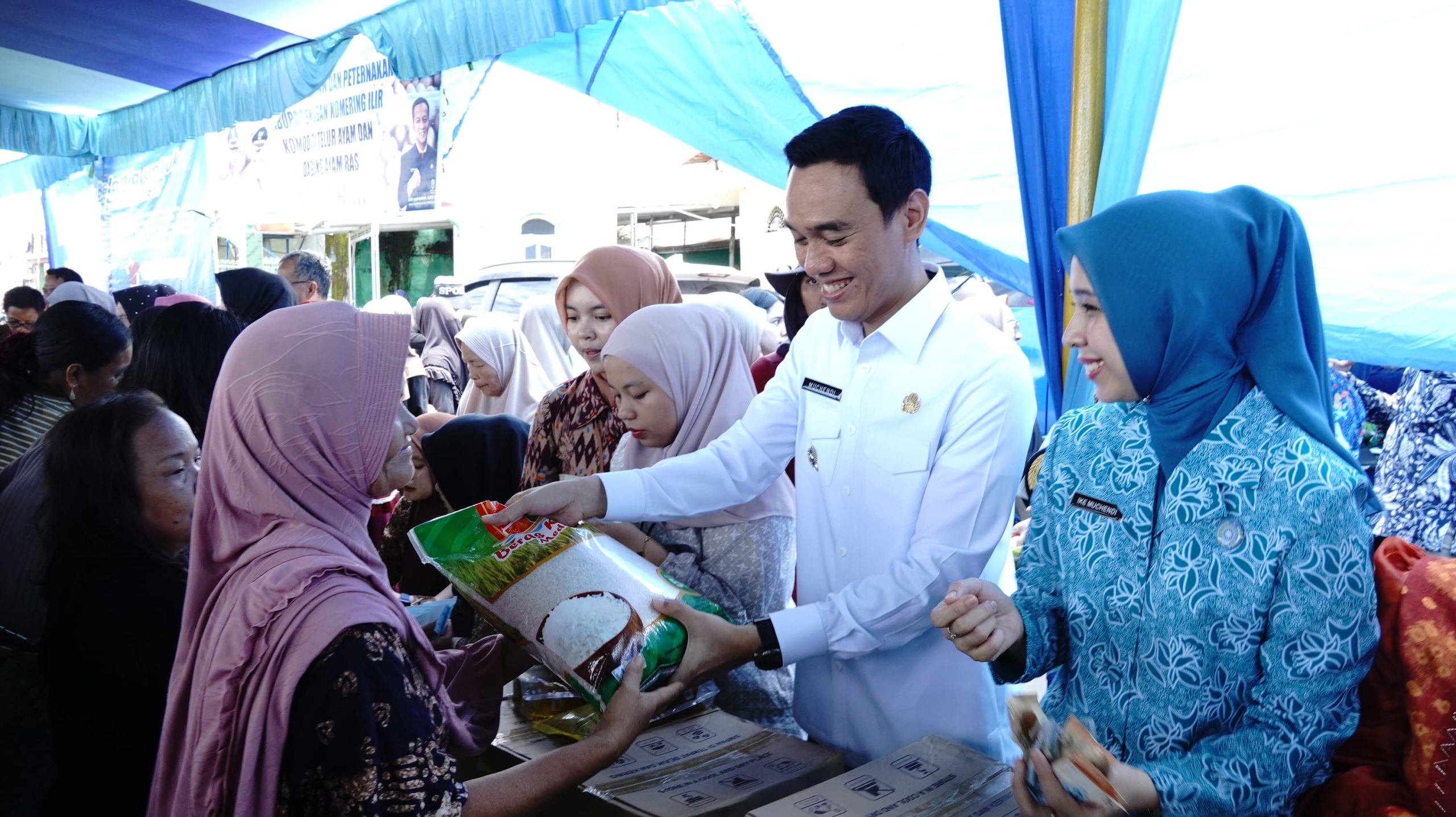 Pemkab OKI Gencarkan Operasi Pasar, Strategi Stabilkan Harga Jelang Lebaran