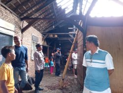 Polsek Limau Identifikasi Kebakaran Rumah di Pekon Badak