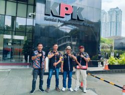 LSM GMBI DISTRIK WAY KANAN MENYAMBANGI KPK KEJAKSAAN AGUNG RI DAN MABES POLRI