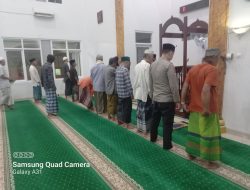Rutin Kapolsek Rangkasbitung Polres Lebak Dan Anggota Giat Sholat Tarawih Keliling