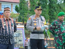 Polres Tanggamus Dirikan Dua Pos dalam Operasi Ketupat Krakatau 2025