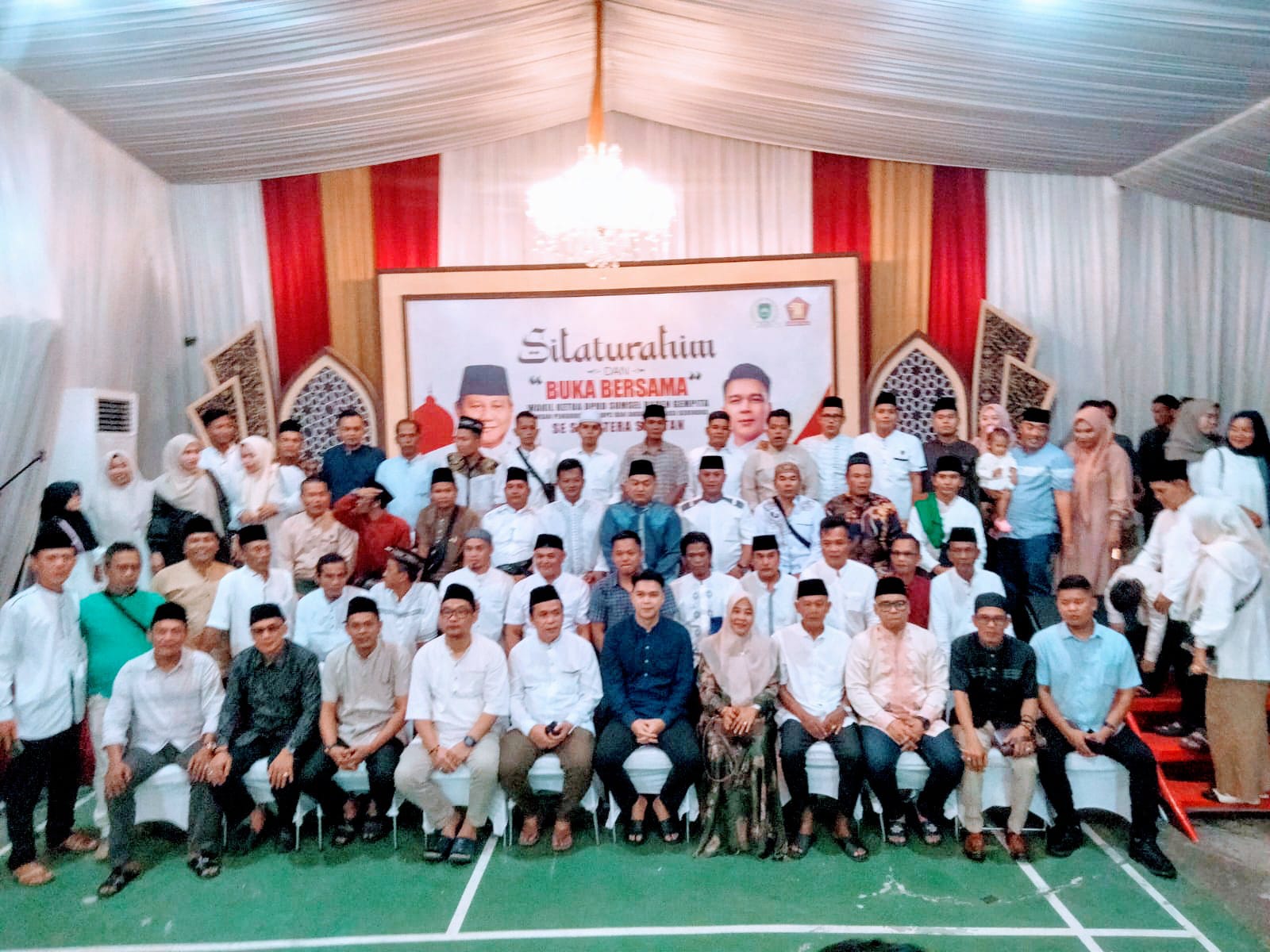 Raden Gempita SH, Wakil Ketua DPRD Sumsel, Menggelar Silaturahmi dan Berbuka Puasa Bersama Anggota Partai Gerindra DPC Kabupaten OKI