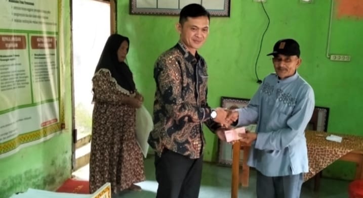 Pemerintah Pekon Gunung Tiga Salurkan BLTDD Tahap 1 Tahun 2025 untuk Warga Kurang Mampu