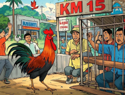 Breaking News! Lokasi Judi di Km 15 Masih Beroperasi Diduga Ada Oknum TNI yang terlibat, Maka Polisi Militer Diminta Segera Bertindak!