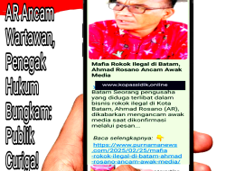 Ahmad Rosano Ancam Wartawan, Penegak Hukum Bungkam: Publik Curiga!