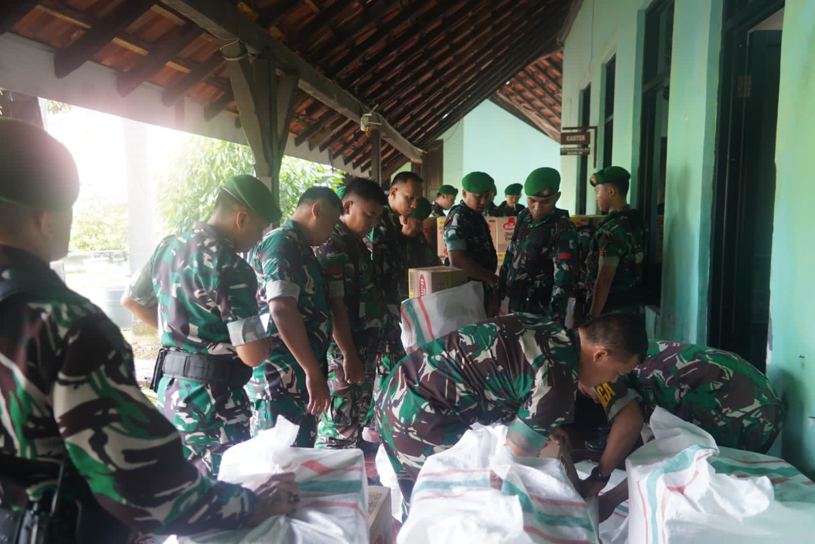 Korem 064/MY Galang Dana Untuk Korban Gempa Myanmar