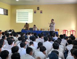 Cegah Kenakalan Remaja dan Pelecehan Seksual, Kasat Binmas Polres Lebak berikan Penyuluhan di SMPN 2 Sajira
