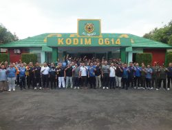 Perkokoh Sinergi, Kodim 0614/Kota Cirebon Adakan Silaturahmi dan Olahraga Bersama Forkopimda